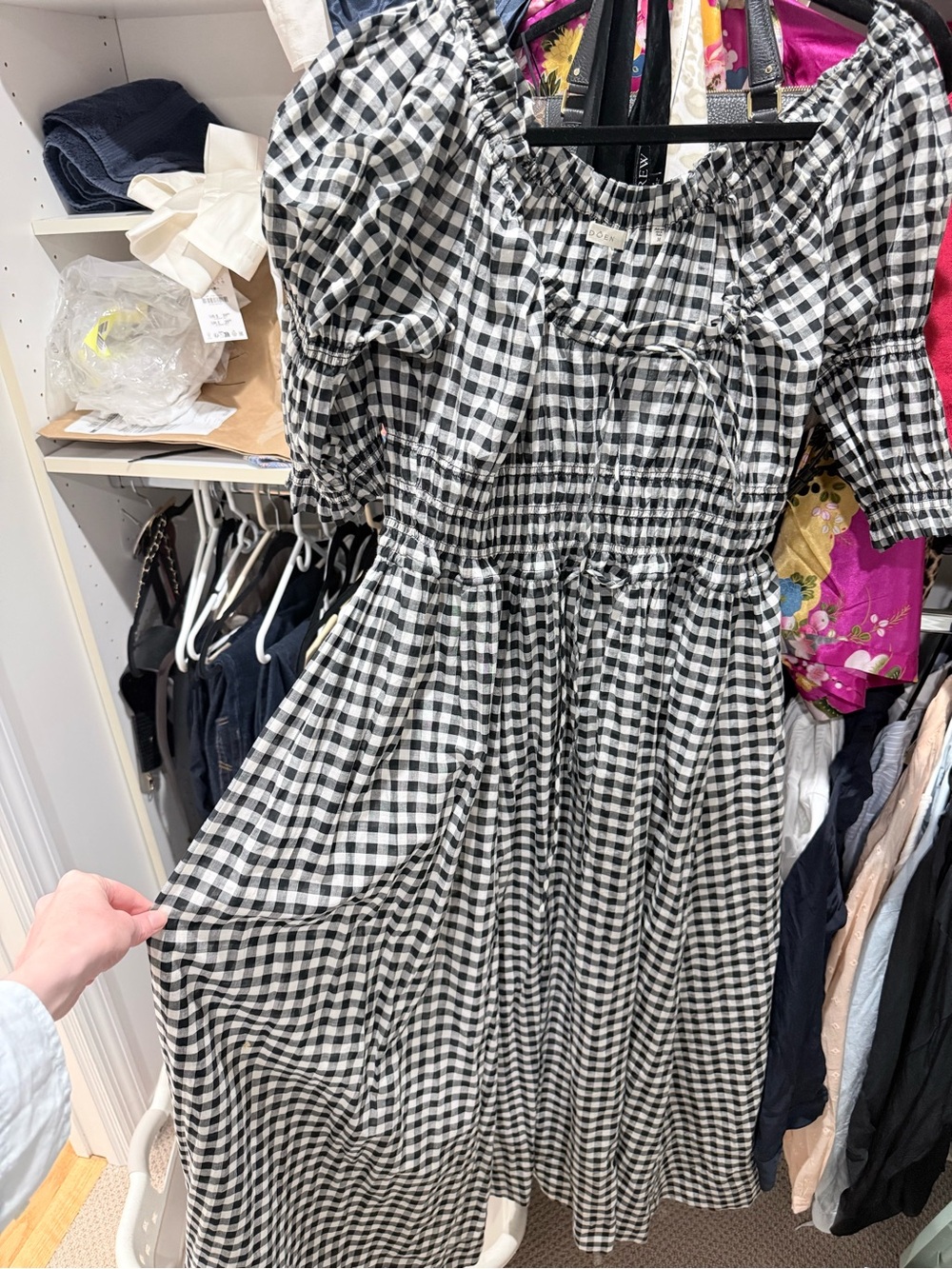 Doen Ischia Gingham dress worn once - Picture 4 of 6